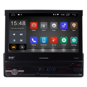 Autoradio DIN singolo T6563DAB - MACROM 1 DIN
