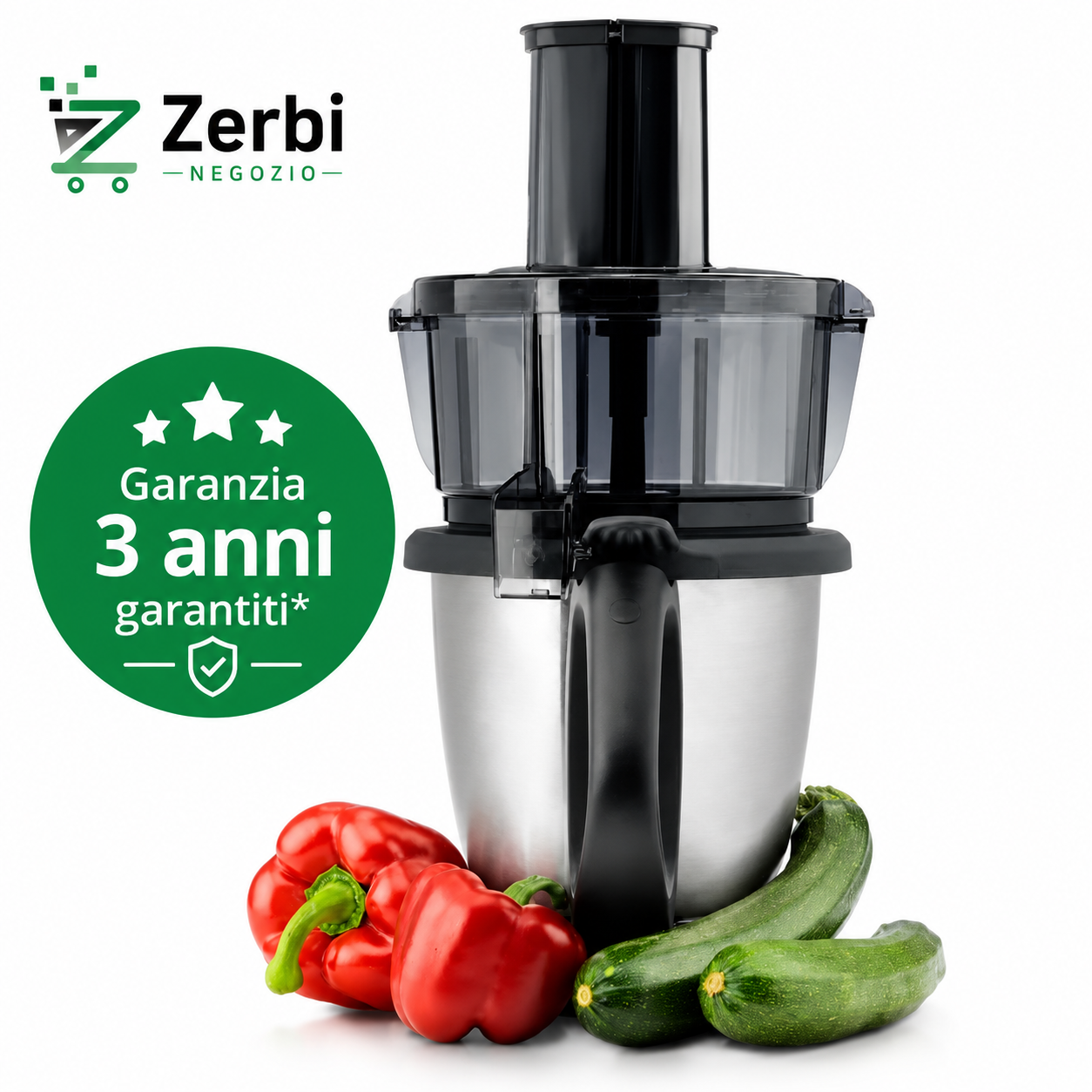 Wundermix-WunderSlicer Coupe-legumi versare Bimby (TM6, TM5, TM31)